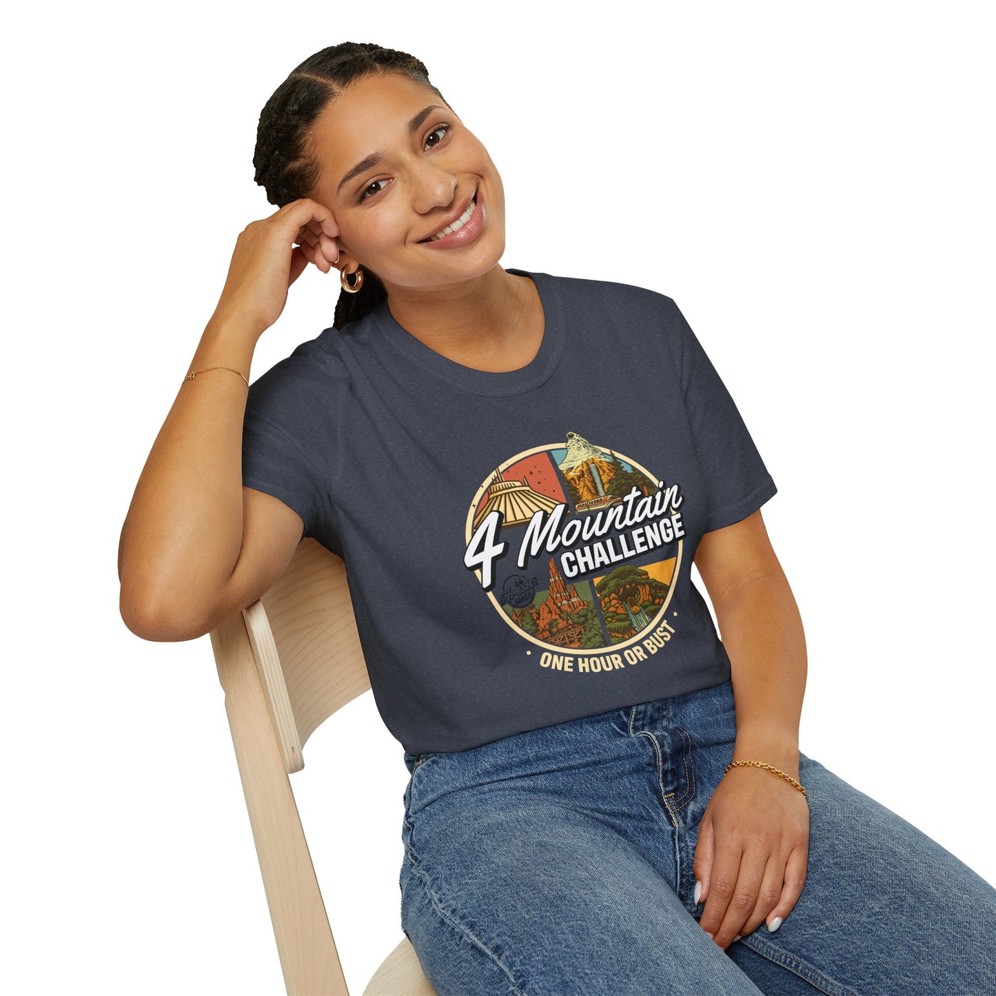 4 Mountain Challenge Tee