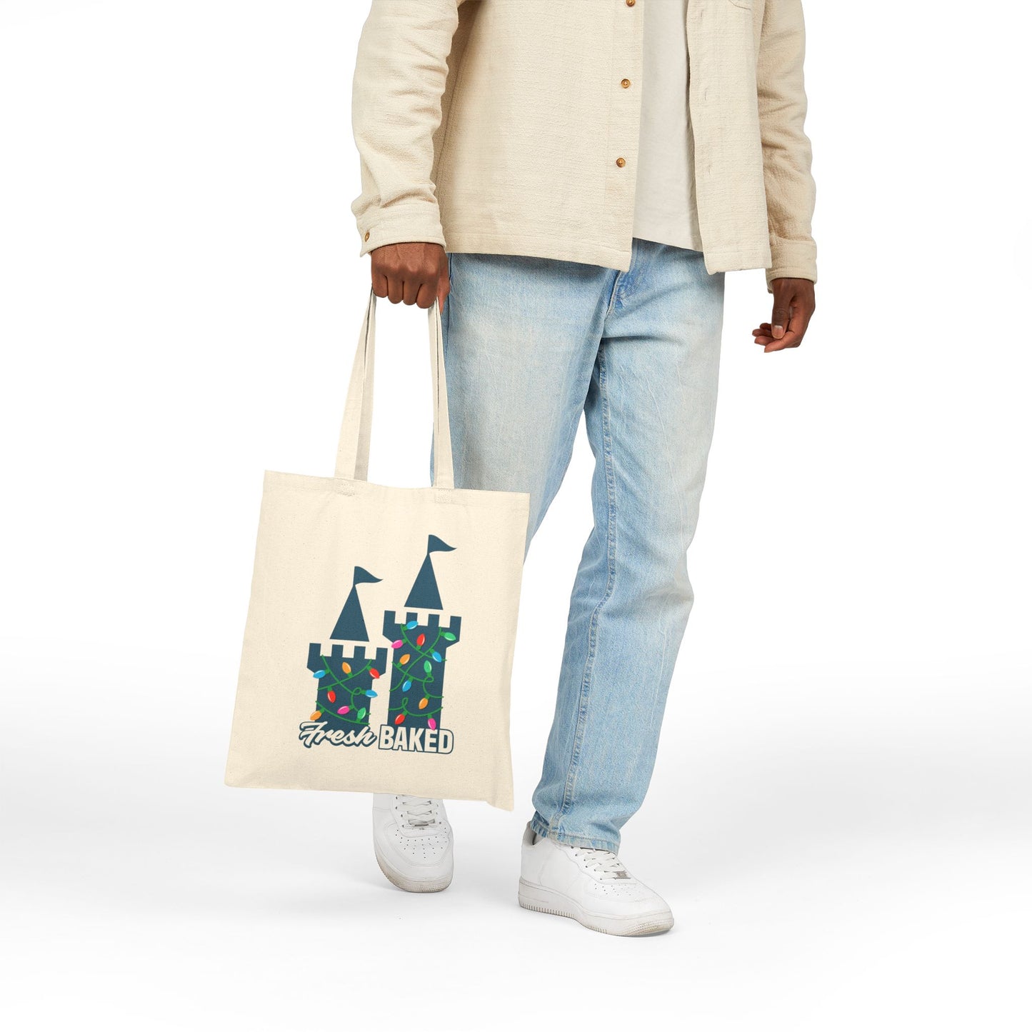 Castle Lights Canvas Tote Bag