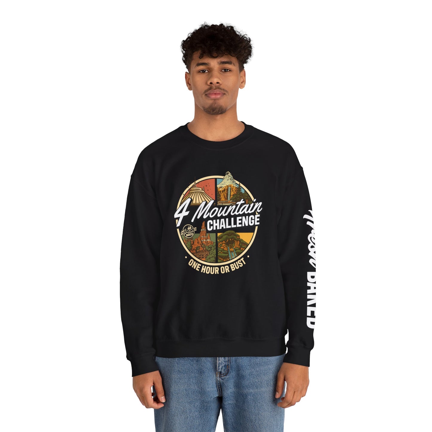 4 Mountain Challenge Crewneck Sweatshirt