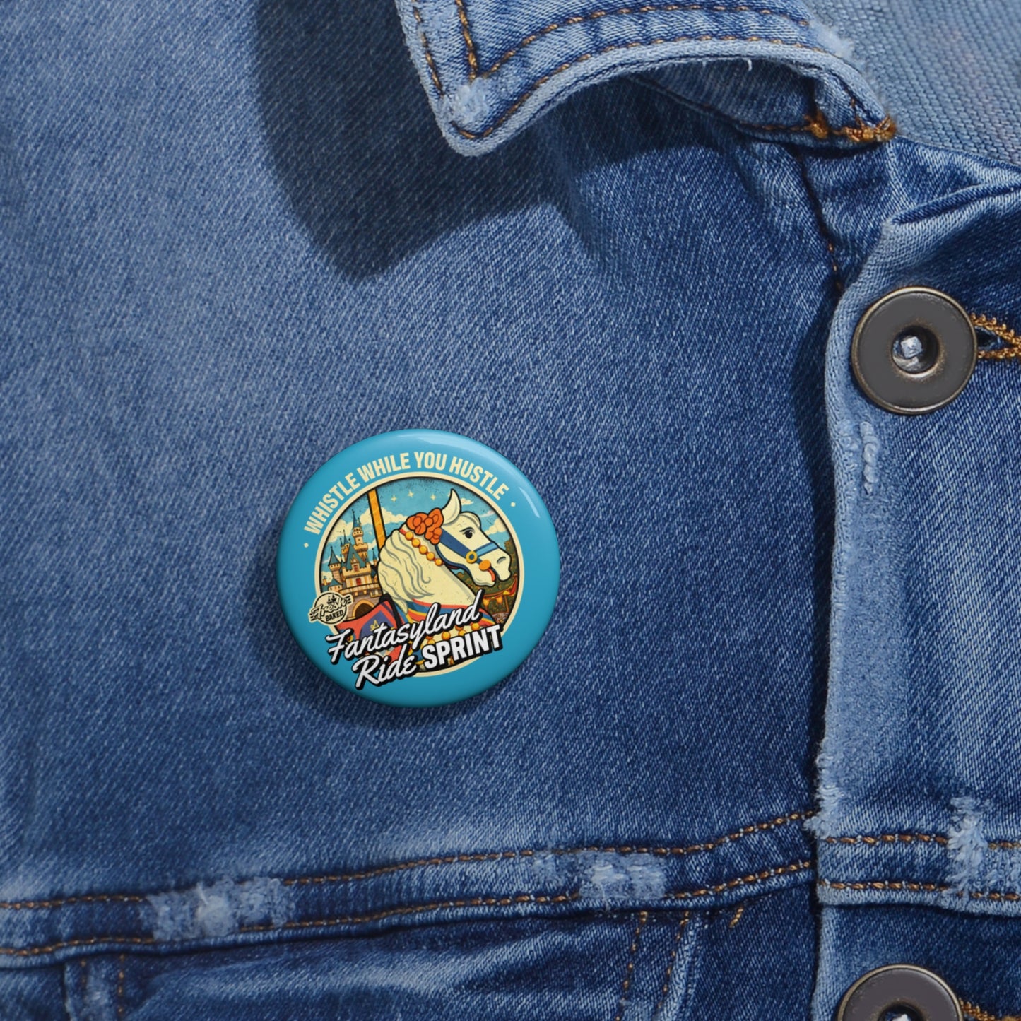 Fantasyland Ride Sprint Button