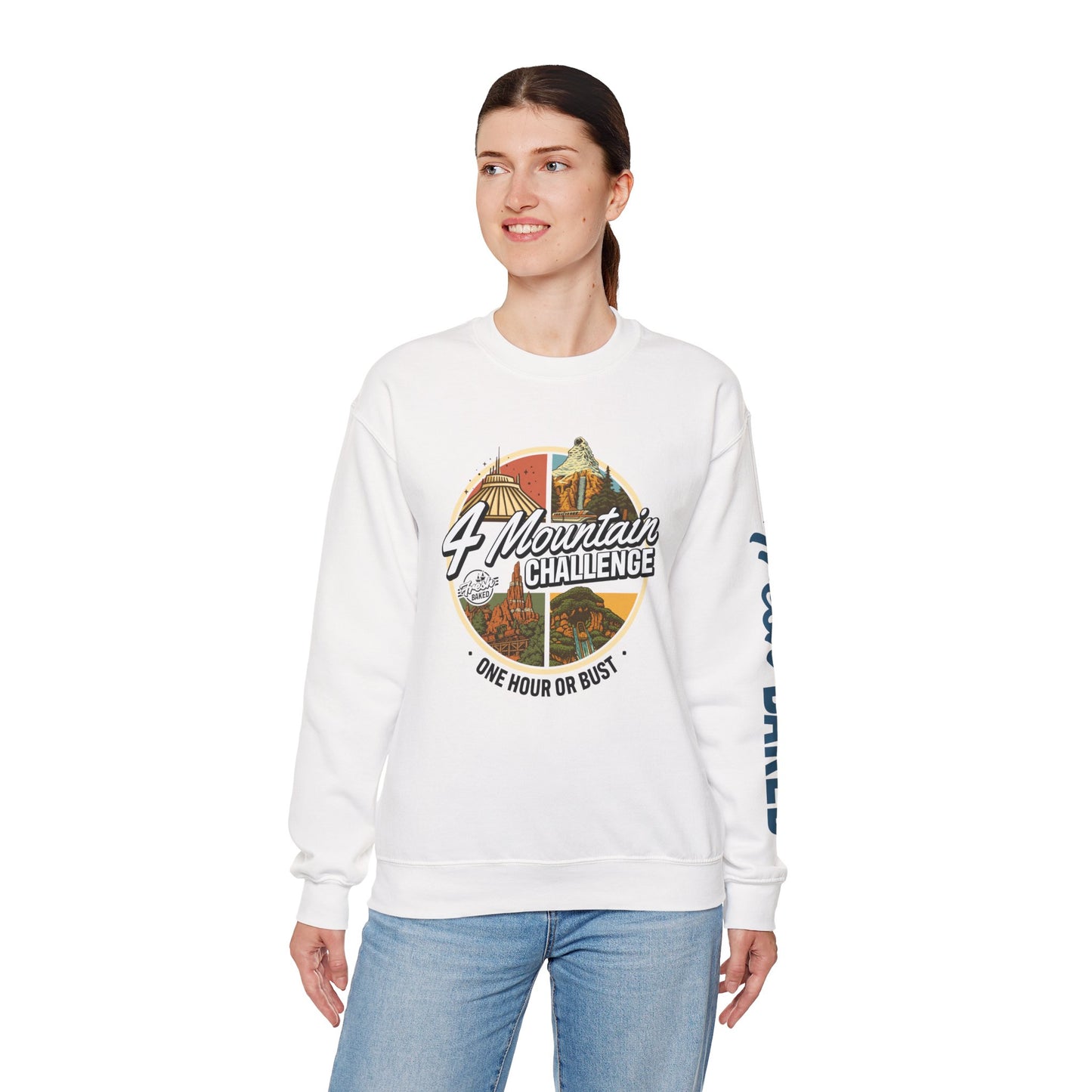 4 Mountain Challenge Crewneck Sweatshirt