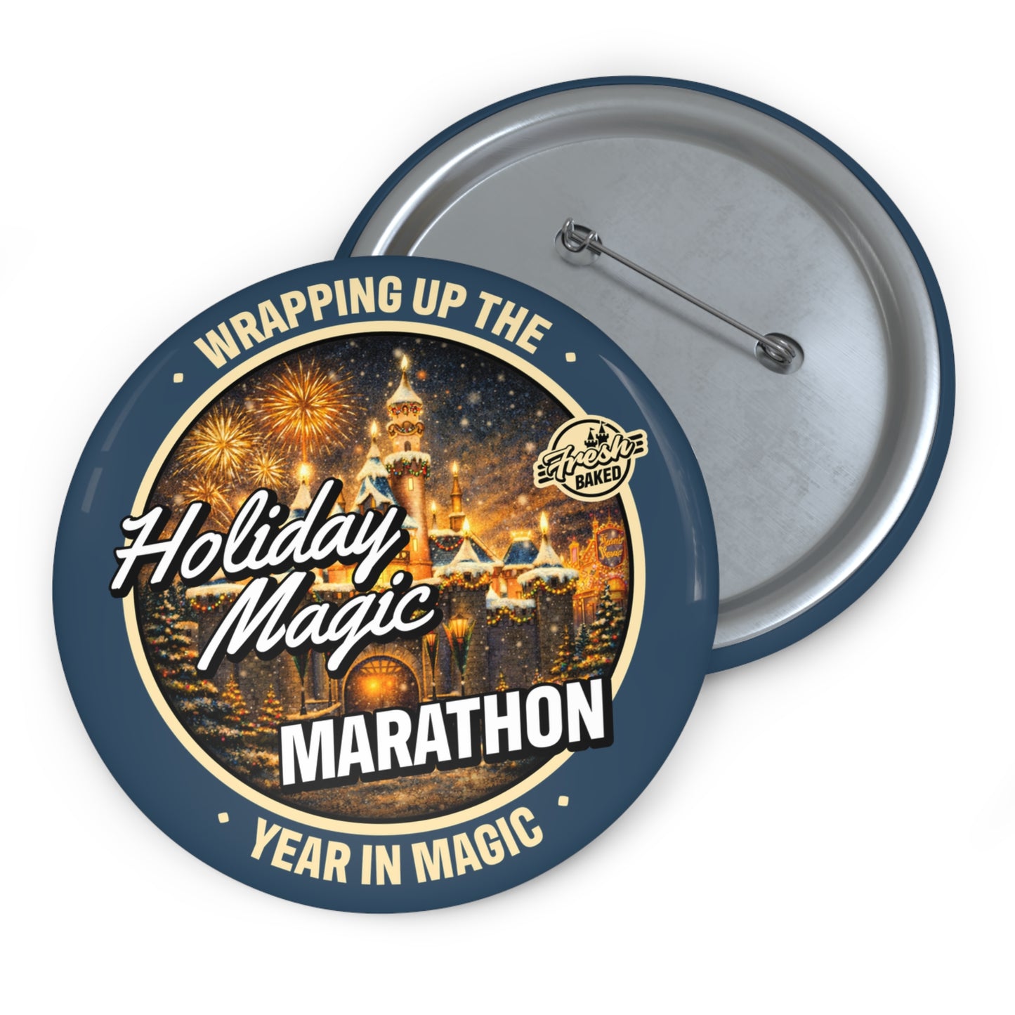 Holiday Magic Marathon Button