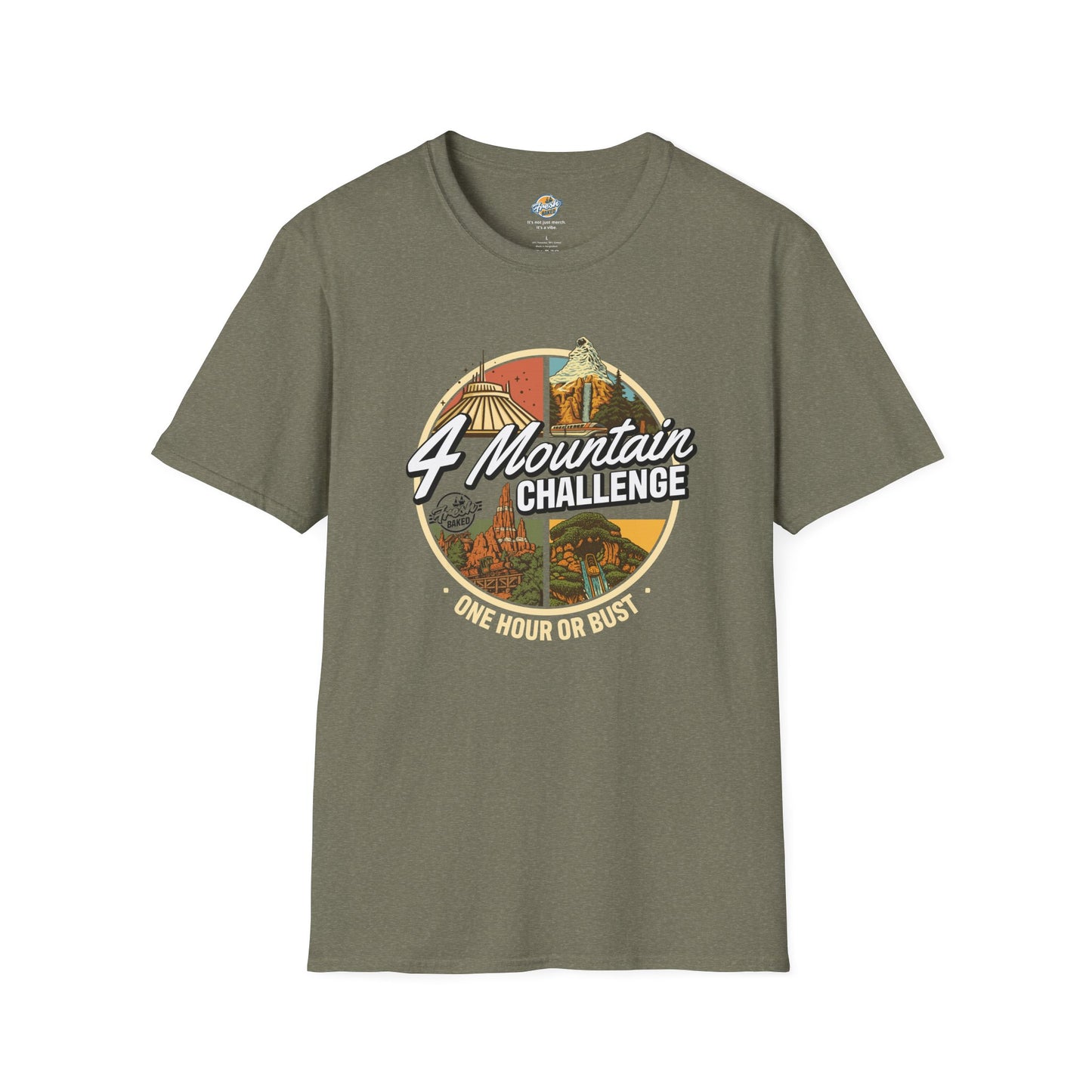 4 Mountain Challenge Tee