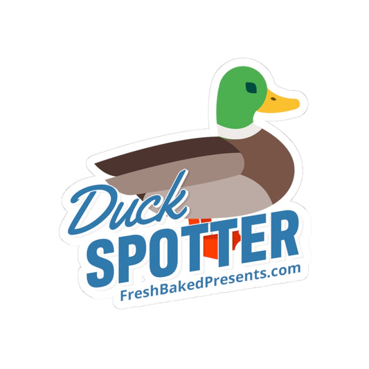 Duck Spotter Sticker