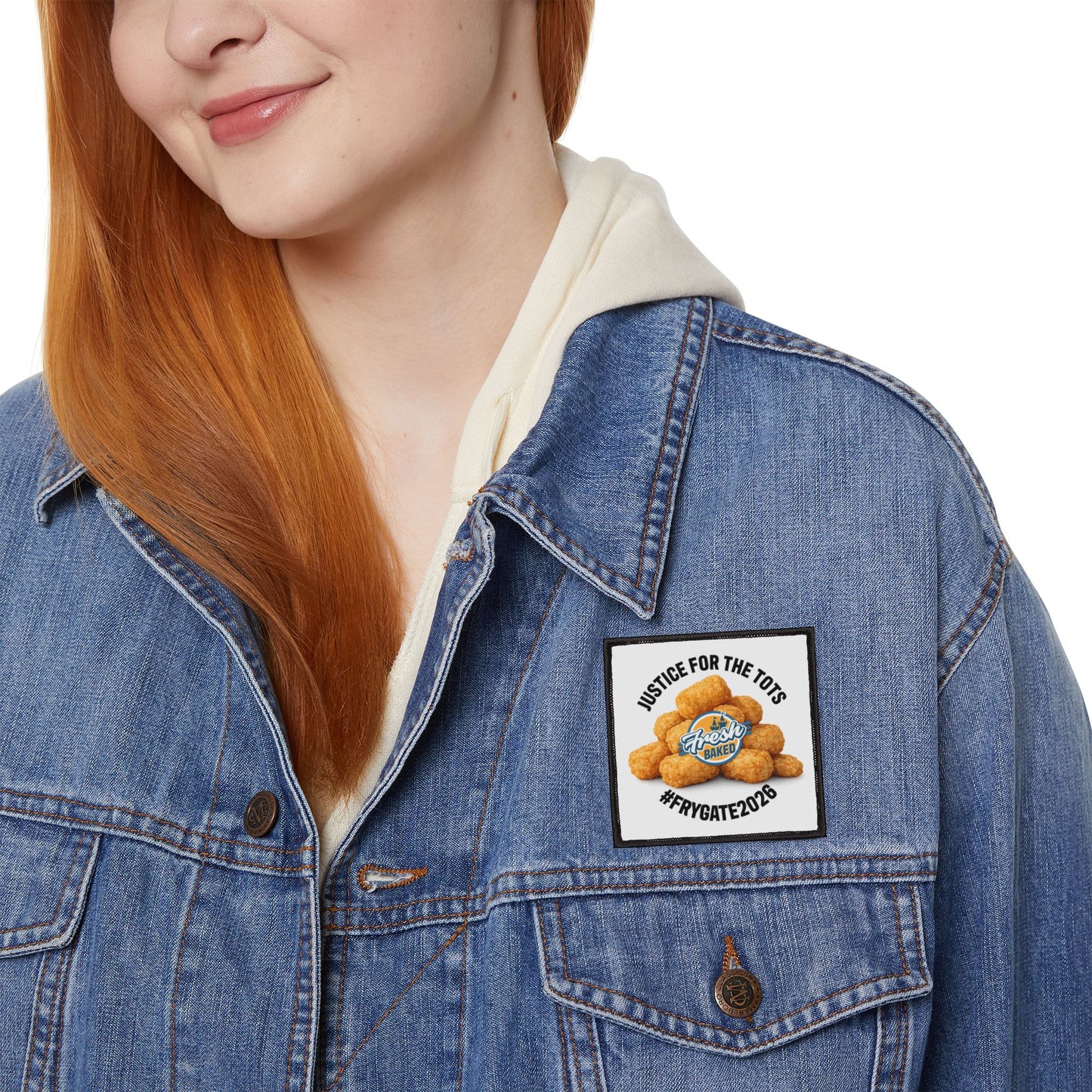 Justice for the Tots Iron-On Patch