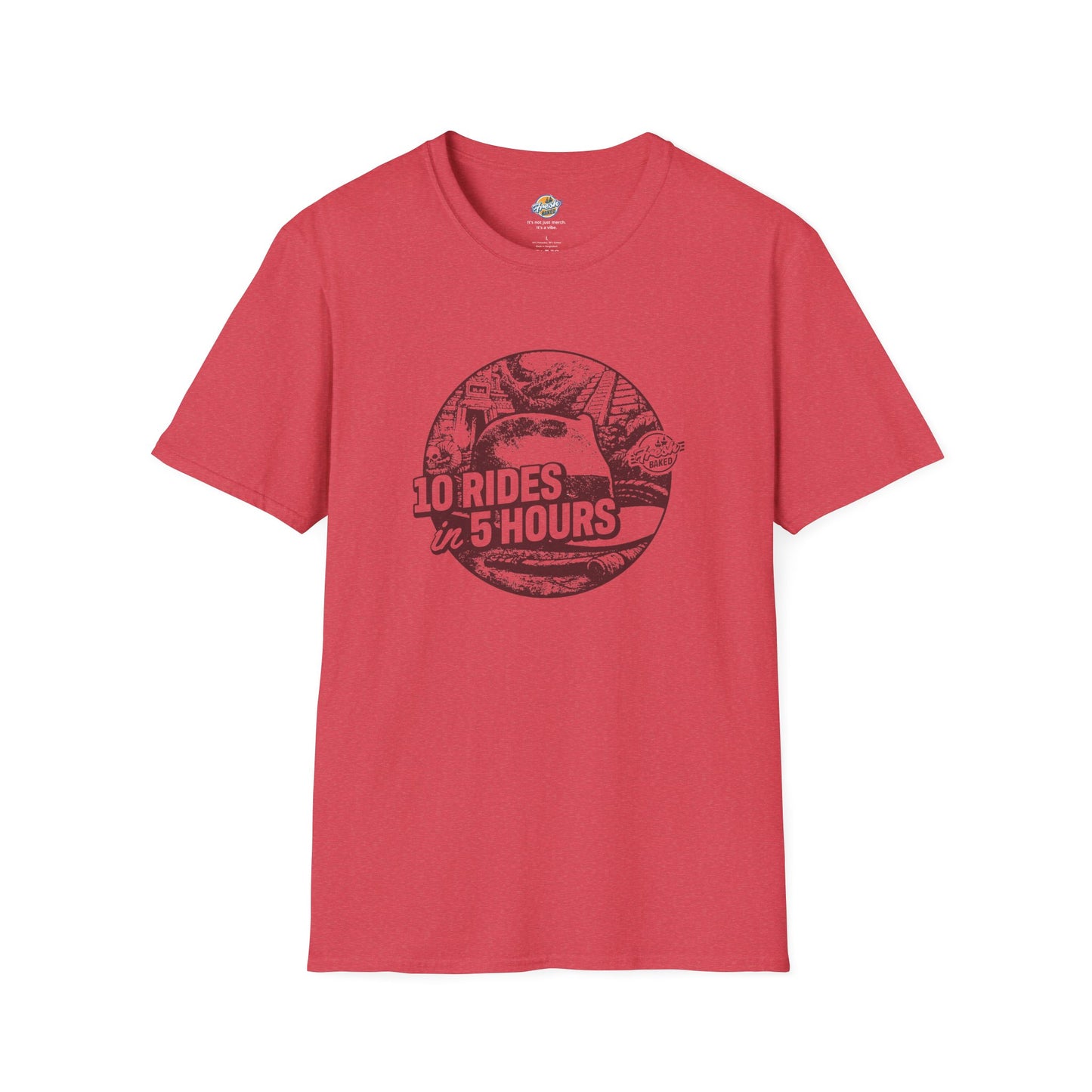 10 Rides in 5 Hours Tee