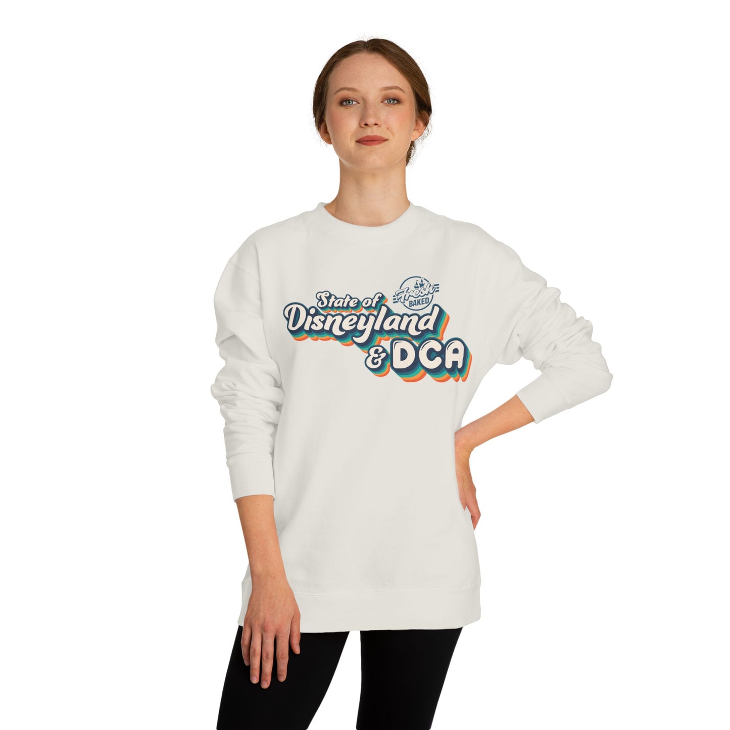 State of Disneyland & DCA Crewneck Sweatshirt