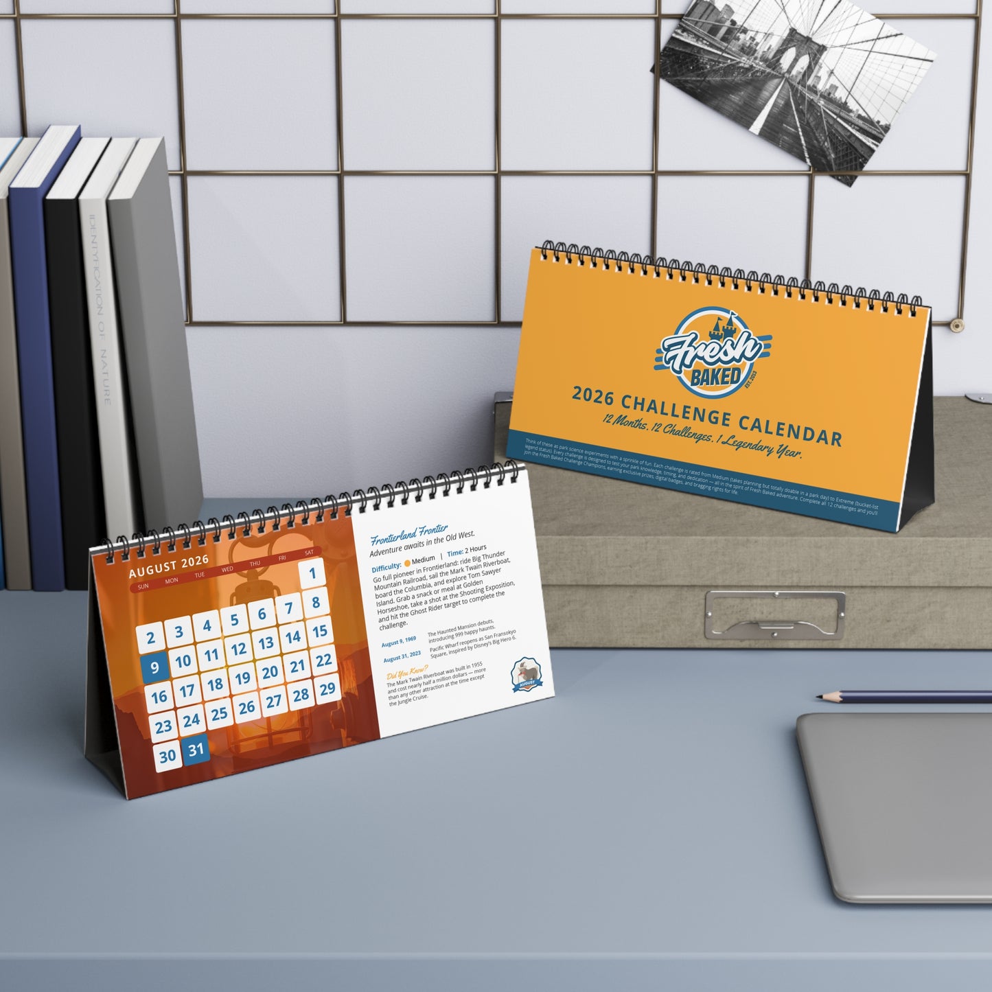 2026 Desktop Challenge Calendar