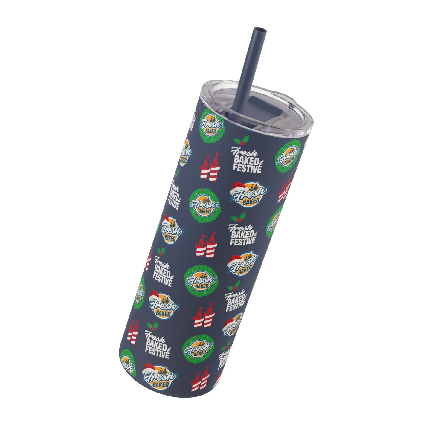 Festive 20oz Skinny Tumbler