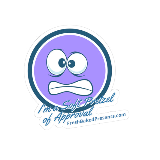 Fearful Reaction Sticker