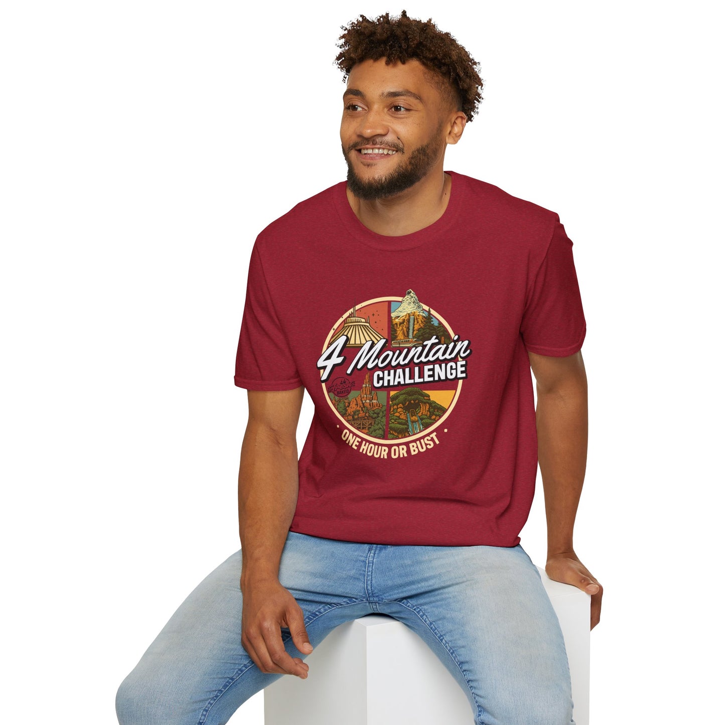 4 Mountain Challenge Tee