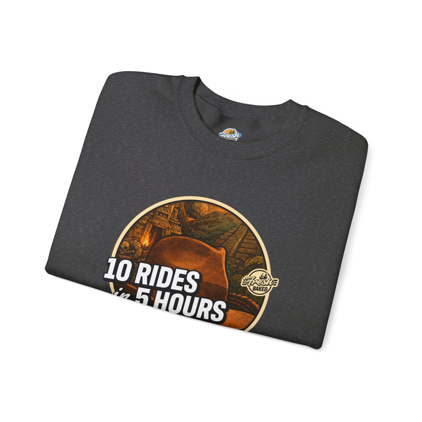 10 Rides in 5 Hours Crewneck Sweatshirt