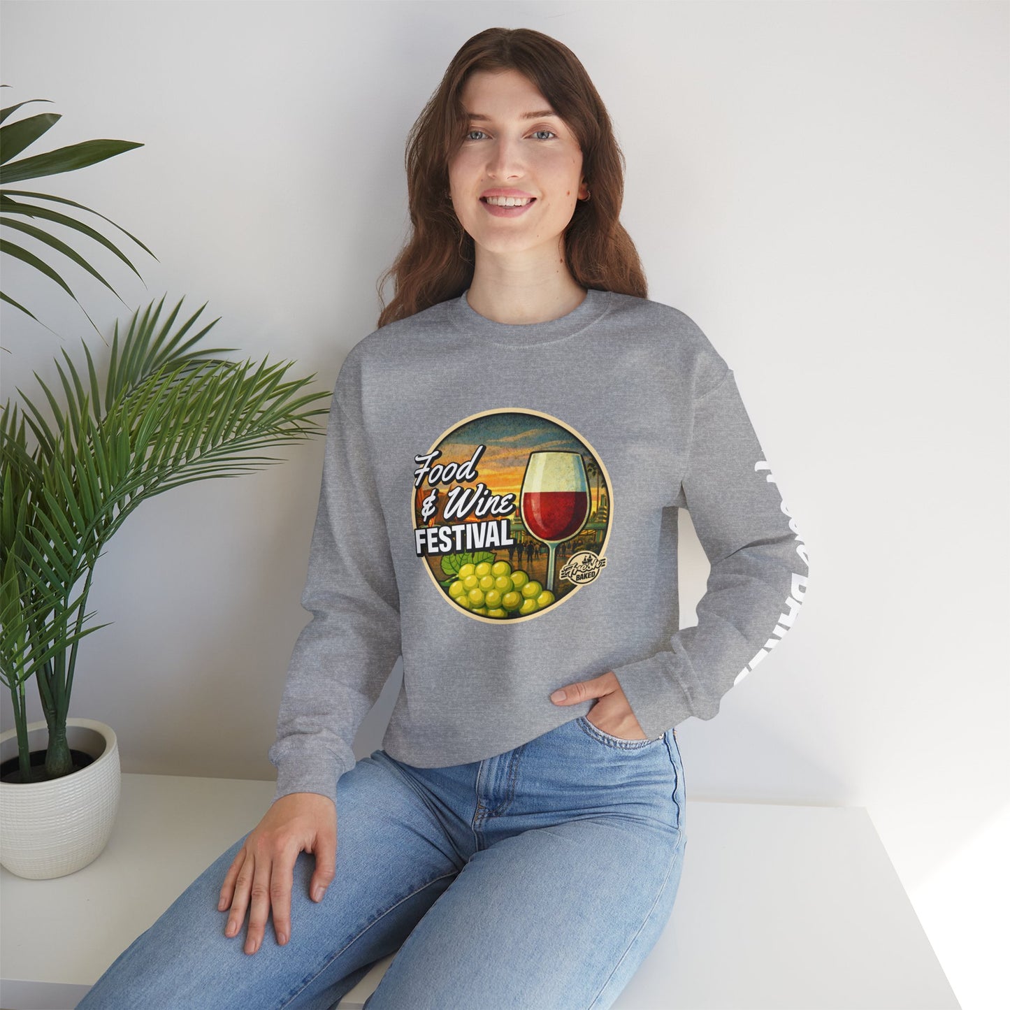 Food & Wine Festival Crewneck Sweatshirt