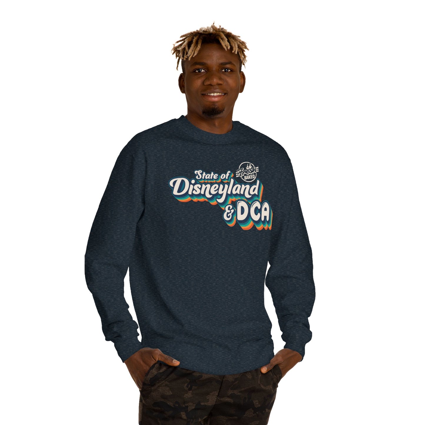 State of Disneyland & DCA Crewneck Sweatshirt