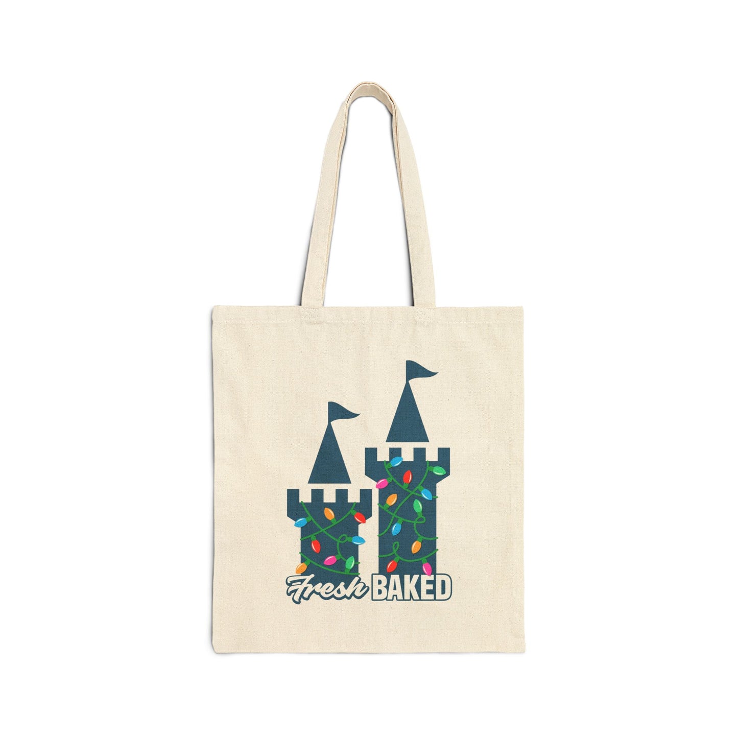 Castle Lights Canvas Tote Bag