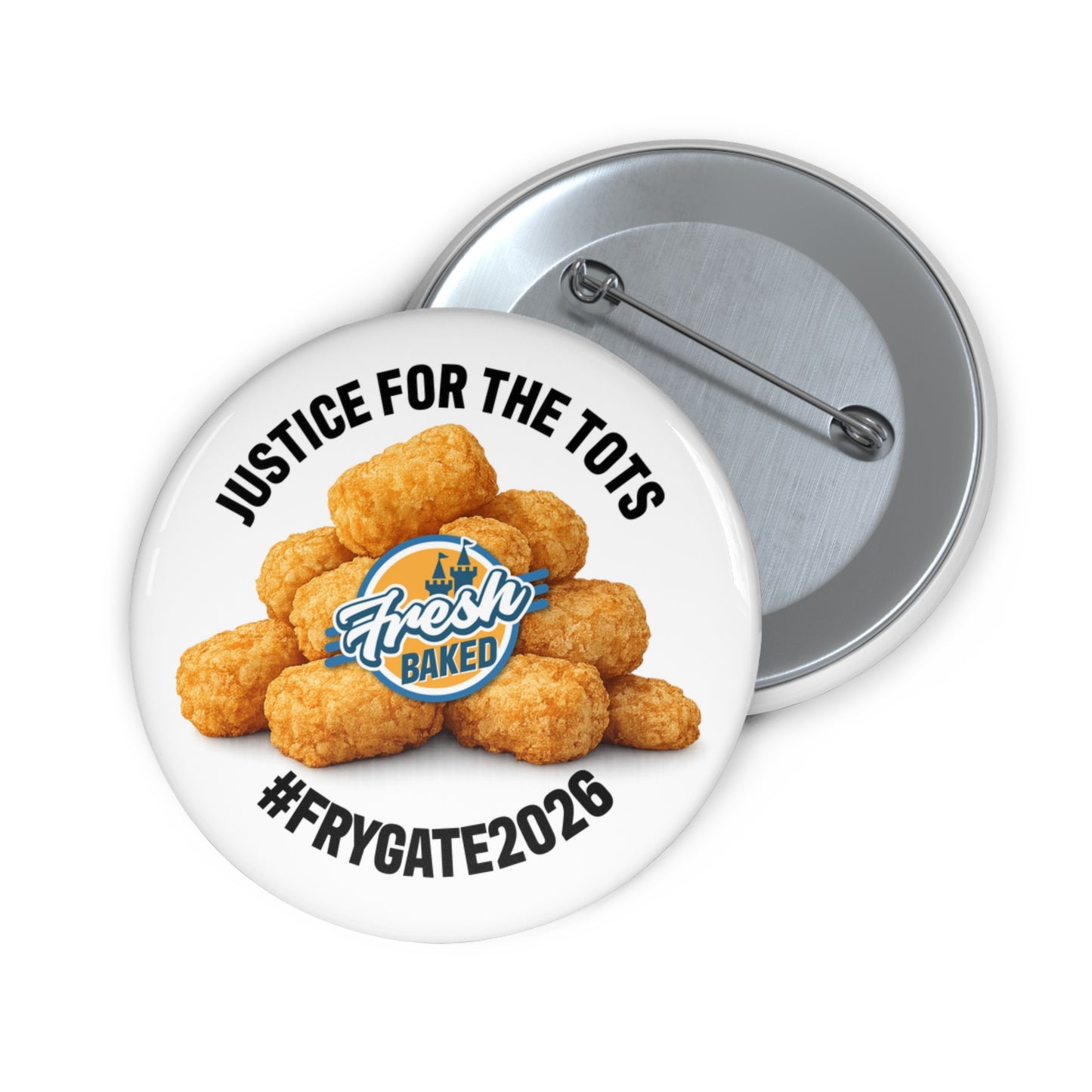 Justice for the Tots Button