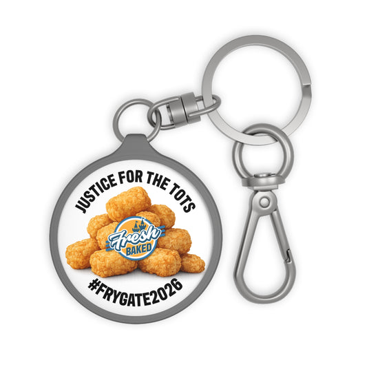 Justice for the Tots Keychain
