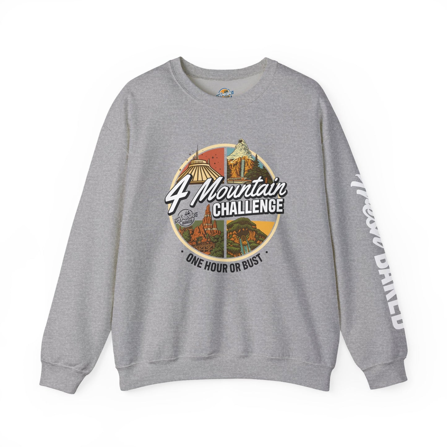 4 Mountain Challenge Crewneck Sweatshirt