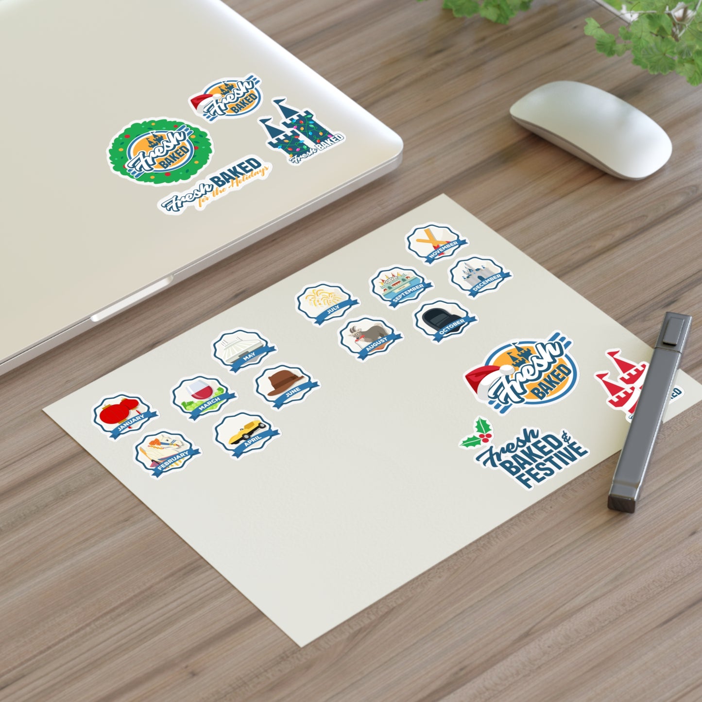 2026 Challenge Sticker Sheet